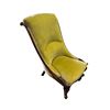Image 2 : Vintage Ladies Green Slipper Chair
