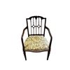 Image 1 : Vintage Elegant Carved Open Arm Chair