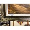 Image 2 : Large Vintage Framed Original Oil On Canvas Nature Scene Painting