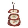 Image 1 : Vintage H&K Tunsall 3 Tier Cake Plate
