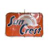 Image 1 : 1963 Suncrest Self Framed Embossed Soda Sign