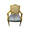 Image 1 : Vintage Carved & Painted Arm Chair
