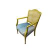 Image 2 : Vintage Carved & Painted Arm Chair