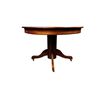 Image 2 : Vintage Oak Round Table On Castor Wheels