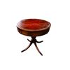 Image 2 : Vintage Duncan Phyfe Style Single Drawer Round Inlaid Table