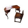 Image 1 : Vintage Wooden Vanity Desk With Chair