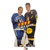 Image 1 : Wendel Clark Nordiques Trevor Linden Chunky Soup Store Promotional Cardboard Cutout Standup 1995