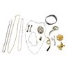 Image 1 : Assorted Costume Jewellery: Brooches, Necklaces, Bracelets, Pendant
