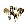 Image 1 : 5 Vintage Porcelain Dog Figurines (1 Hand Painted)