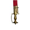 Image 2 : Vintage Brass Handled Engraved Curved East Indian Sword