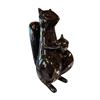 Image 1 : Porcelain Black Squirrel Figurine