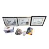 Image 1 : 3 Framed Prints, Star Wars Boba Fett Toy, Buzzers, & Wizard Of Oz Toys