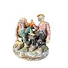 Image 2 : Vintage Capodimonte Style Porcelain Drunk Hobos Figurine