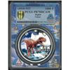 Image 1 : Japan, 2010, Fukui, coloured silver proof coin, 1000 Yen. PCGS PR70DCAM. Japan- Nagoya Special Label