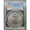 Image 1 : USA, 2015, Silver Eagle $1, 1 Oz fine silver coin. PCGS MS67.