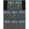 Image 1 : Great Britain, 1984, Standard coin set, set of (8), including: 0.5/ 1/ 2/  5/ 10/ 20/ 50 pence & £1.