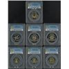 Image 1 : Hong Kong, 1997, Standard coin set of 7 pcs. All graded as PCG PL66- 68.
