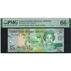Image 1 : Cayman Islands, 2018, $5, D/3 304052. PMG 66EPQ.