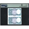 Image 2 : Egypt, 1940 (ND 1998-99), 5 Piastres. PMG 58. Uncut Pair. Remainder.