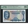 Image 1 : Great Britain, ND (1957 -67), £5, A32 445228. PMG 66EPQ.