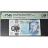 Image 1 : Great Britain, 2023 (ND 2024), £5, CA56 371969. PMG 69EPQ.