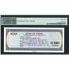 Image 2 : China/ Foreign Exchane Certificate. 1979, 100 Yuan, Specimen, ZA000000 16985. PMG 67EPQ.