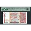 Image 1 : Standard Chartered Bank, 1997, $100, A908396. PMG 66EPQ. A Prefix.