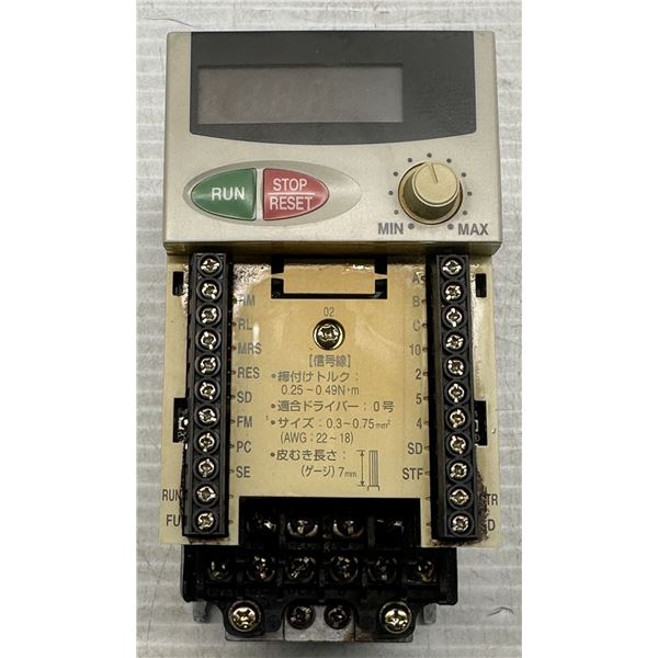 Mitsubishi #FR-E520-0.4K Inverter