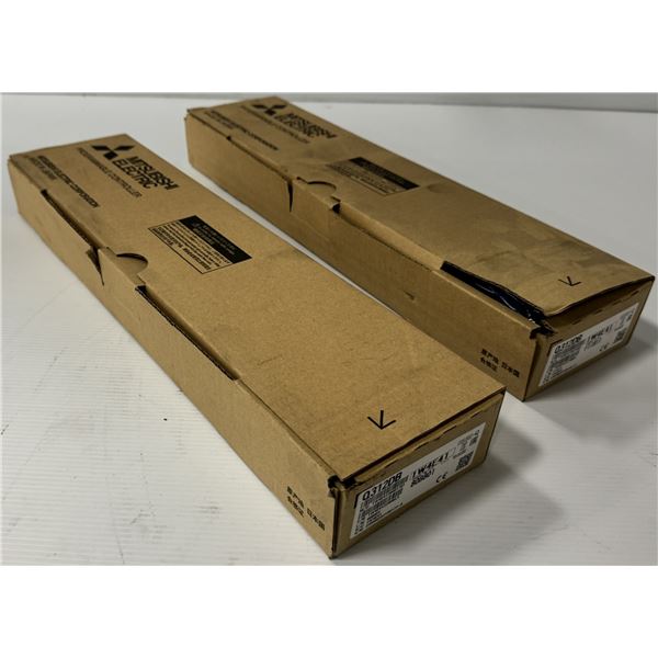(2) Mitsubishi #Q312DB #1W4E41 Racks
