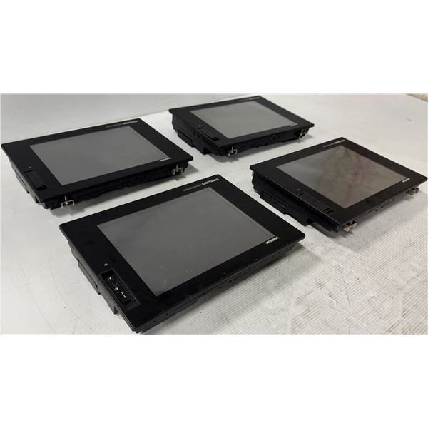 (4) Mitsubishi #GT1675M-STBD Graphic Operation Terminals