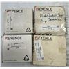 Image 1 : Lot of (4) Misc. Keyence Photoelectric Sensors