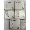 Image 1 : Lot of (5) Misc. Keyence Photoelectric Sensors