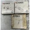 Image 1 : Lot of (3) Misc. Keyence Photoelectric Sensors
