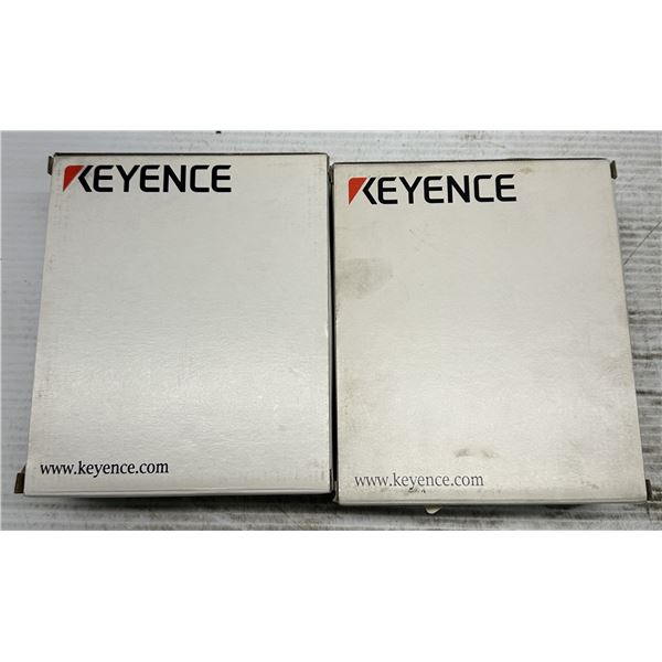 (2) Keyence #OP-97491 Cable Transmitters