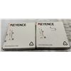 Image 1 : (2) Keyence #CZ-40 Photoelectric Fiber Optic Sensor Heads