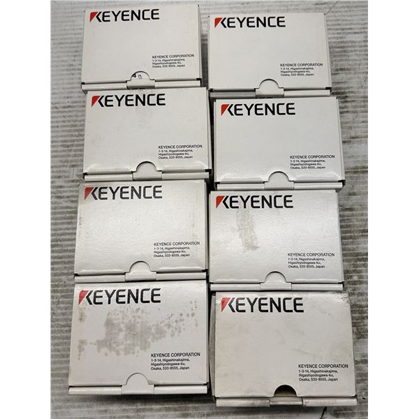 Lot of (8) Keyence #OP-87664 Mounting Brackets