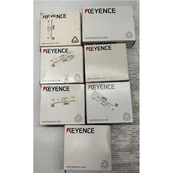Lot of (7) Misc. Keyence Mounting Brackets