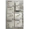 Image 1 : Lot of (8) Misc. Keyence Flat Contacts & Adapters