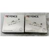 Image 1 : (2)  Keyence #EV-18M Amplifier Proximity Sensors