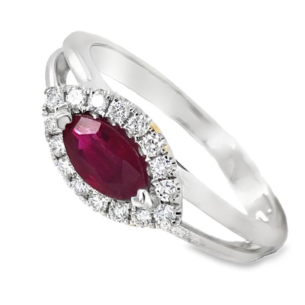 Ruby and Diamond Ring