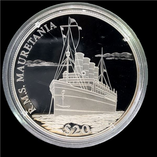 $20 Republic of Liberia R.M.S. MAURETANIA