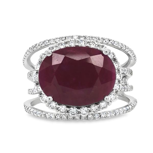 Ruby and Diamond Ring