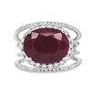 Image 1 : Ruby and Diamond Ring