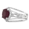 Image 2 : Ruby and Diamond Ring