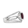 Image 3 : Ruby and Diamond Ring