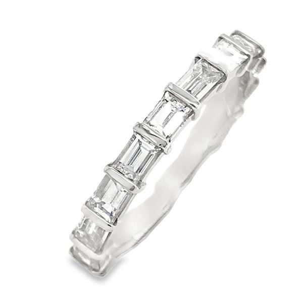 Diamond Baguette Ring Band