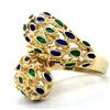 Image 5 : Signed Mid Century Enamel Ring
