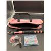 Image 4 : Plusinno Telescopic Fishing Rod With Accessories in Pink Carry Bag
