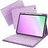 Image 1 : kenke for iPad 10th Generation case with Keyboard (10.9 Inch, 2022), 7 Colors Backlit Detachable Wir
