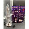 Image 3 : Lava Glitter Lamp with USB Plug Multi Color Changing LED Rocket Night Light